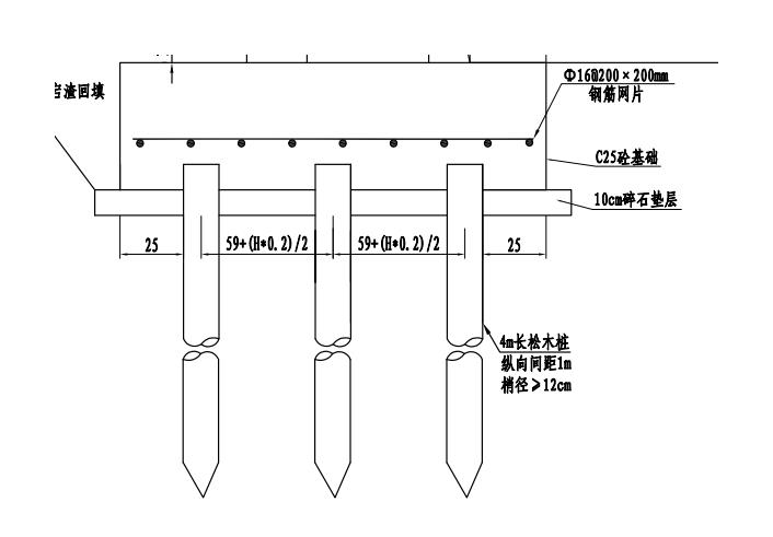 松木桩间距计算法