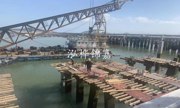 松木桩施工图片
